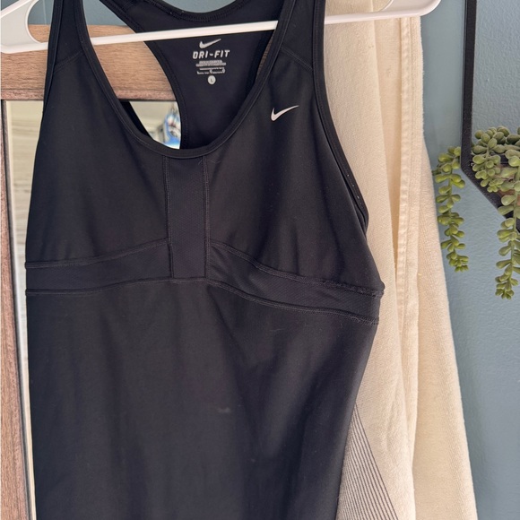 Nike Tops - Nike Women's Black Dri-FIT Racerback Sports Bra
